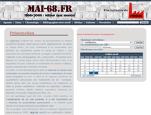 Tablet Screenshot of mai-68.fr